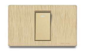Công tắc ổ cắm Grimma G8 Vàng cao cấp